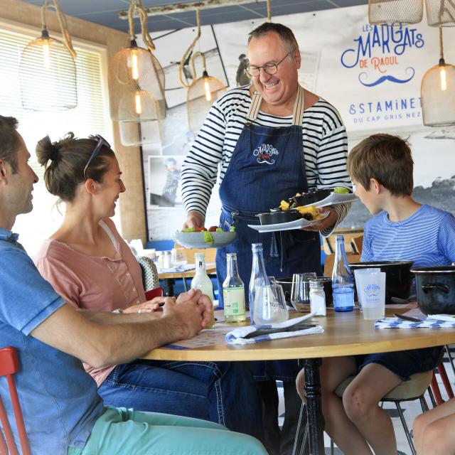 Restaurant les margats de Raoul, estaminet du cap Gris Nez, Audinghen