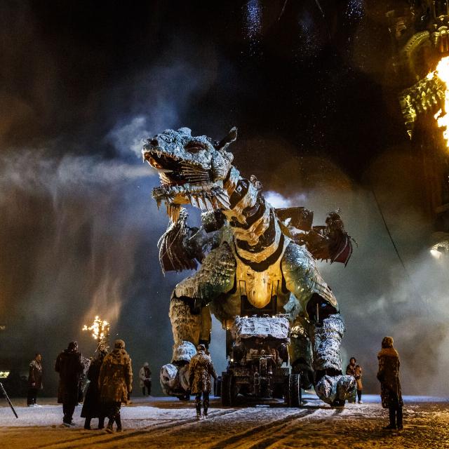 Le dragon de Calais, compagnie La Machine, spectacle de François Delarozière