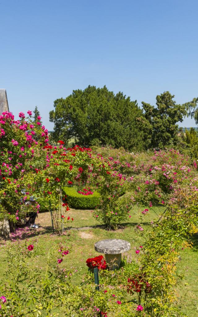 Gerberoy, Village fleuri