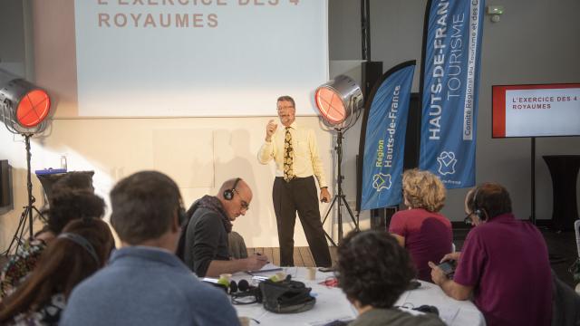 Château de Flixecourt, Conférence Joe Pine